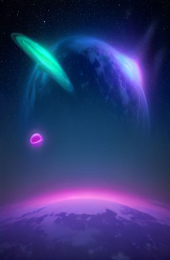 Retro Sci Fi Wallpaper