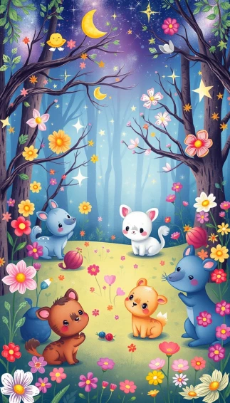 Cute Drawings Wallpaper