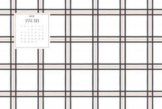 January HD Calendar Wallpaper