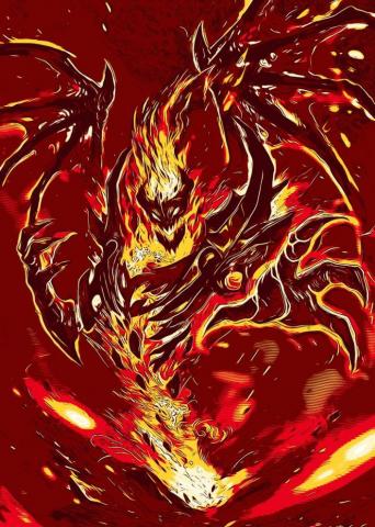 Shadow Fiend Dota Poster