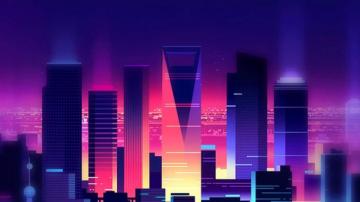 Synthwave Desktop Wallpaper Posted By Ryan Simpson