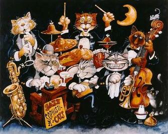 Jazz Sophisticats Wall Art Contemporary Wallpaper By Murals Your