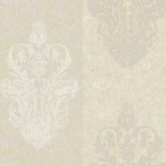 Gray Glendale Paisley Wallpaper Wall Sticker Outlet