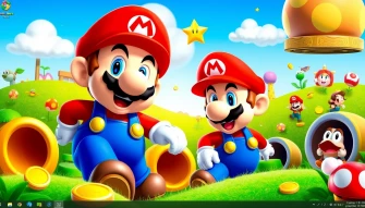 Mario Desktop Background