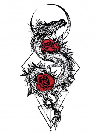 Japanese Dragon Tattoo HD Wallpaper