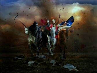 Four Horsemen Of The Apocalypse By Manink