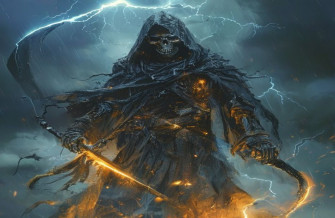 Badass Grim Reaper Wallpaper