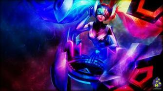 Wallpaper Dj Sona Blue By Chrisedua Customization Fantasy