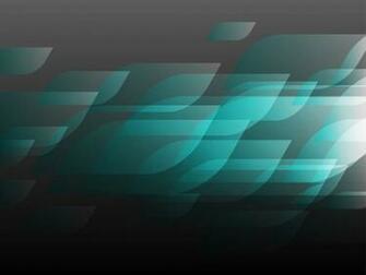 Green Glow Abstract Shapes Background Vector