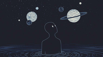 Planet Aesthetic Desktop Wallpaper Top
