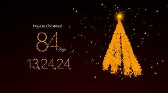3d Living Christmas Countdown Is A Stunning Live Screensaver