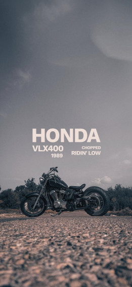 Diy Garage Built Honda Vlx400 R Choppers