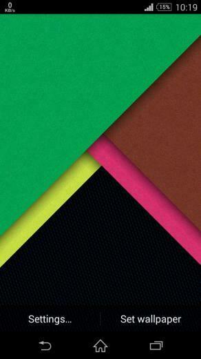 Material Design 3d Live Wallpaper For Android App