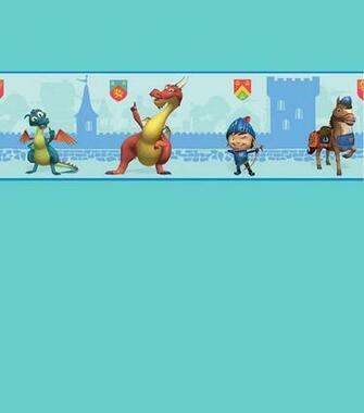 Mike The Knight Wallpaper Border From Our Large Selection Of Wall