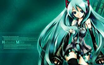 Wallpaper Miku Hatsune