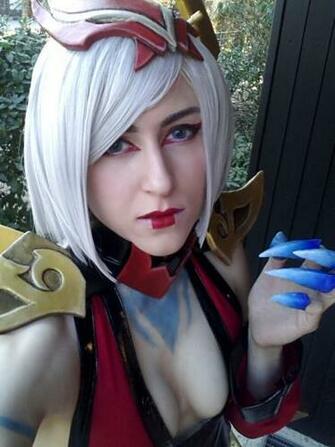 Blood Moon Elise Make Up Test By Mowkycosplay