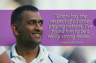 Moving And Powerful Quotes About Ms Dhoni By The
