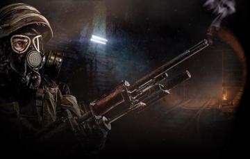 Wallpaper Road The Game Look Radiation Metro Moscow Soldiers
