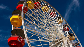 Giant Wheel Ferris Wallpaper Hong Kong Stock