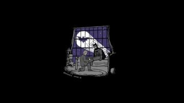 Digital Art Batman Begins Logo Alfred Pennyworth