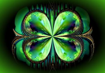 Shamrock Wallpaper HD Abstract