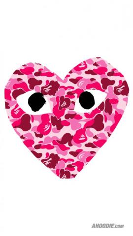 Pink Camouflage Desktop Wallpaper Bape