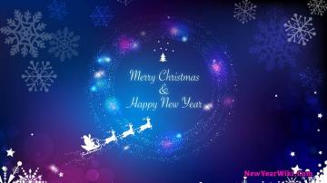 Merry Christmas And Happy New Year Image Wiki
