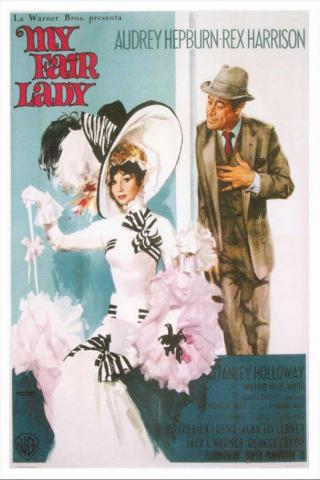 Shipping My Fair Lady Movie Poster HD Home Wall Decor Custom