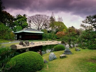Japanese Garden Wallpaper New