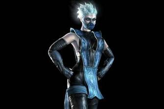 Frost On Black Mortal Kombat Wallpaper