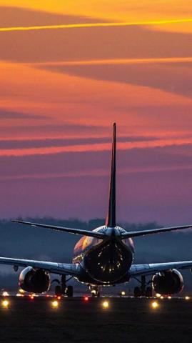Airplane iPhone Wallpaper Image