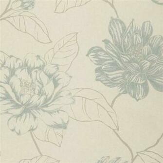 Egg Blue Grey Cream Florine Harlequin Amilie Wallpaper
