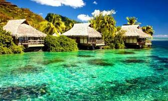 Beautiful Beach House Wallpaper
