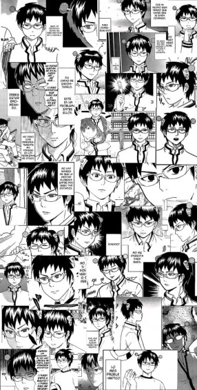 Follow Saiki Kusuo S Misadventures In His Anime Series Wallpaper