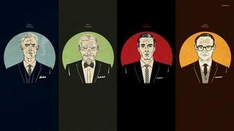 Mad Men Characters Wallpaper Artistic