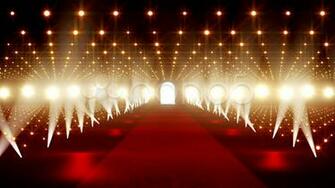 Red Carpet Paparazzi Background On The