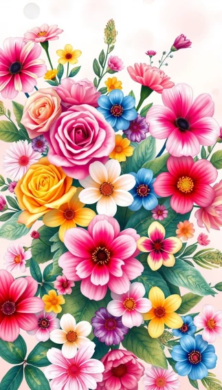 Floral Phone Wallpaper