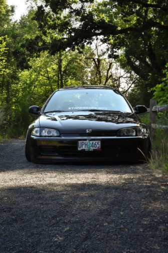 Honda Civic With Bbs Rs And 45r15 Federal Ss595