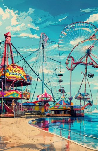 Coney Island Wallpaper