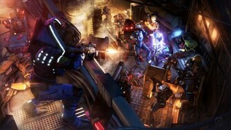 Video Game Mass Effect Garrus Vakarian Wallpaper