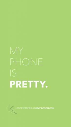 Kraydesign Pretty Phone Green