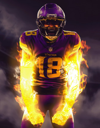 Background Of Justin Jefferson Seleo Gr