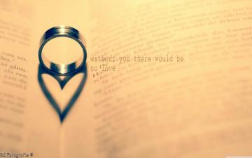 Without You There Would Be No Love Ultra HD Desktop Background