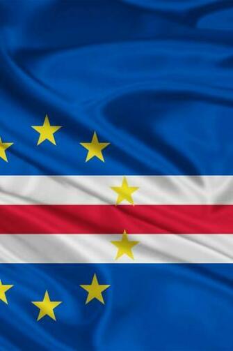 Cape Verde Flag iPhone Wallpaper