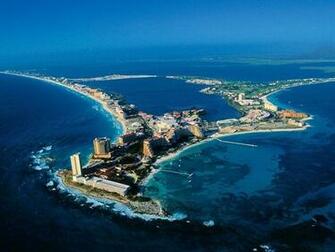Cancun Island Wallpaper Stock Photos