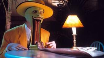 Mask Jim Carrey Stanley Ipkiss Tongue Big Hat Surprise
