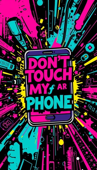 Don T Touch My Phone Wallpaper