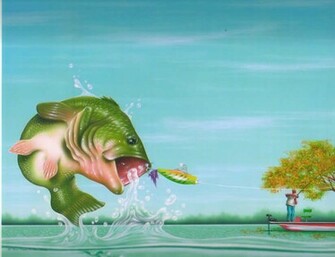Bass Fishing Background