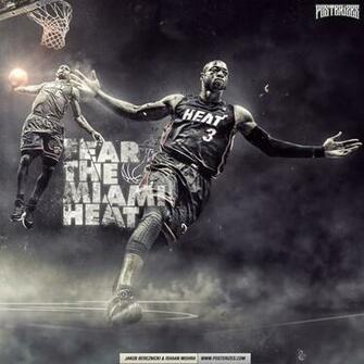Fear Miami Heat Wallpaper Posterizes Nba Artwork
