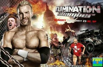 Wwe Elimination Chamber Wallpaper Feat Christian John Cena